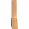 Ekena Millwork Portland Smooth Timber Gable Bracket, Western Red Cedar, 72"W x 18"H x 3 1/2"D x 5 1/2"F, 6/12 Pitch GBW072X18X0406POR00SWR - alternate 5